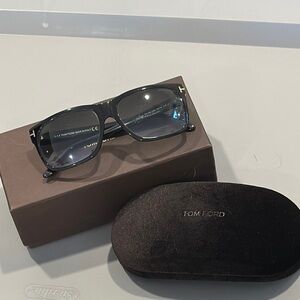 Tom Ford Dark Gray Sunglasses with Case